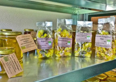 Caramelle al miele biologico, propoli, liquirizia ed eucalipto
